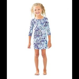 EUC Lilly Pulitzer Mini Sophie Dress in “60 Animals” print, Large (Girls 8-10)